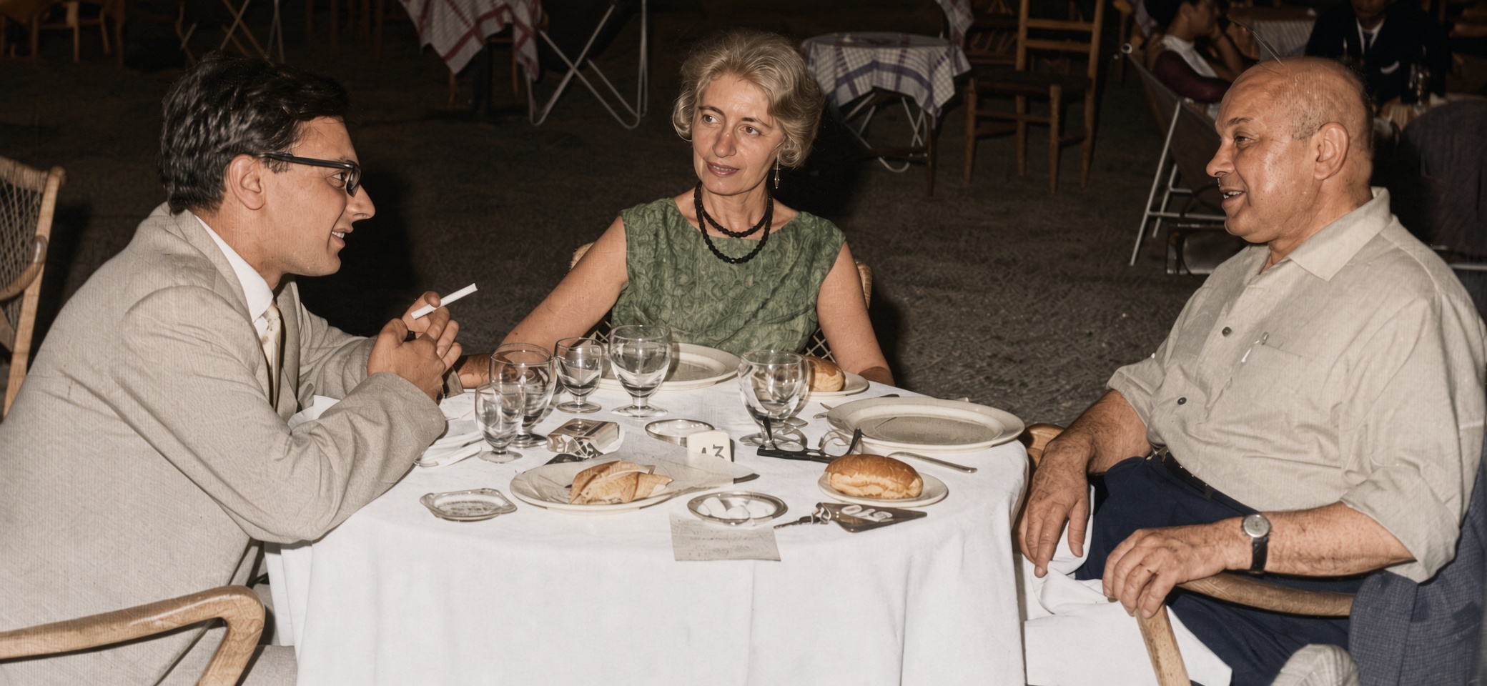 Jérôme, Milka et André Boyer à Cordoue, 1964